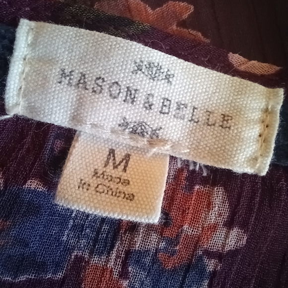 Anthro | Mason & Belle Kimono Top - Picture 9 of 10